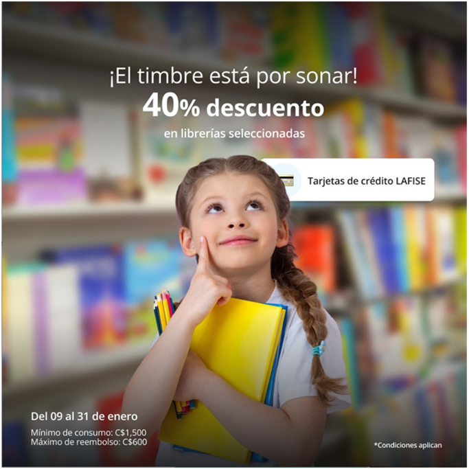 Descuento en Librerías