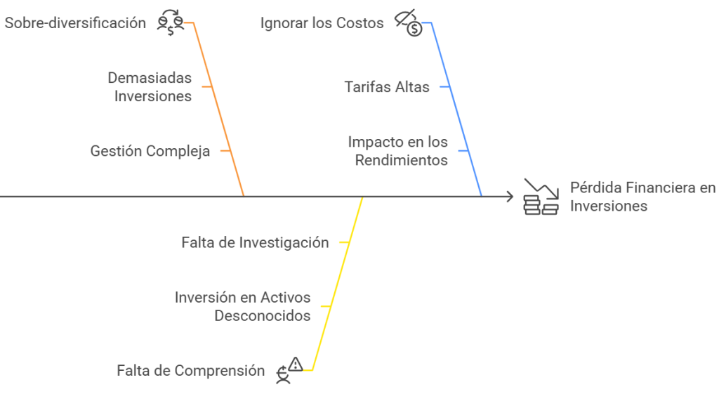 Errores en la Diversificación